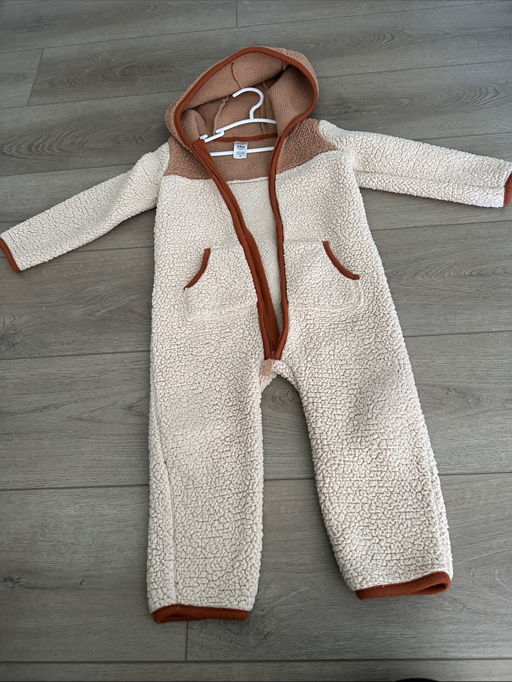 Carter’s unisex sherpa baby toddler bunting 24 months
